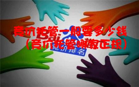 竞价托管一般要多少钱（竞价托管哪家正规）